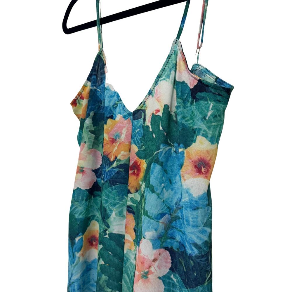 SHOW ME YOUR MUMU Rascal Romper North Shore Floral Tropical Print Shorts Small - Picture 5 of 8